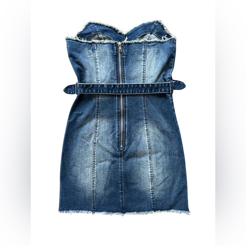 RtA Raw Hem Denim Dress - Picture 2 of 3